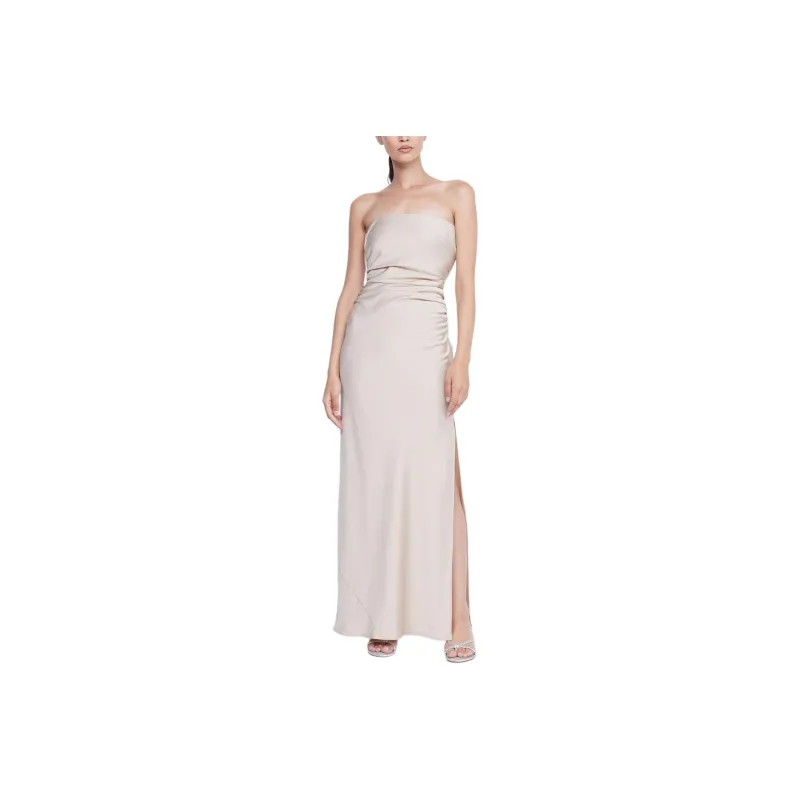 BEC+BRIDGE ETERNITY STRAPLESS MAXI Sleeveless Dress Women's Sand/Sand-0