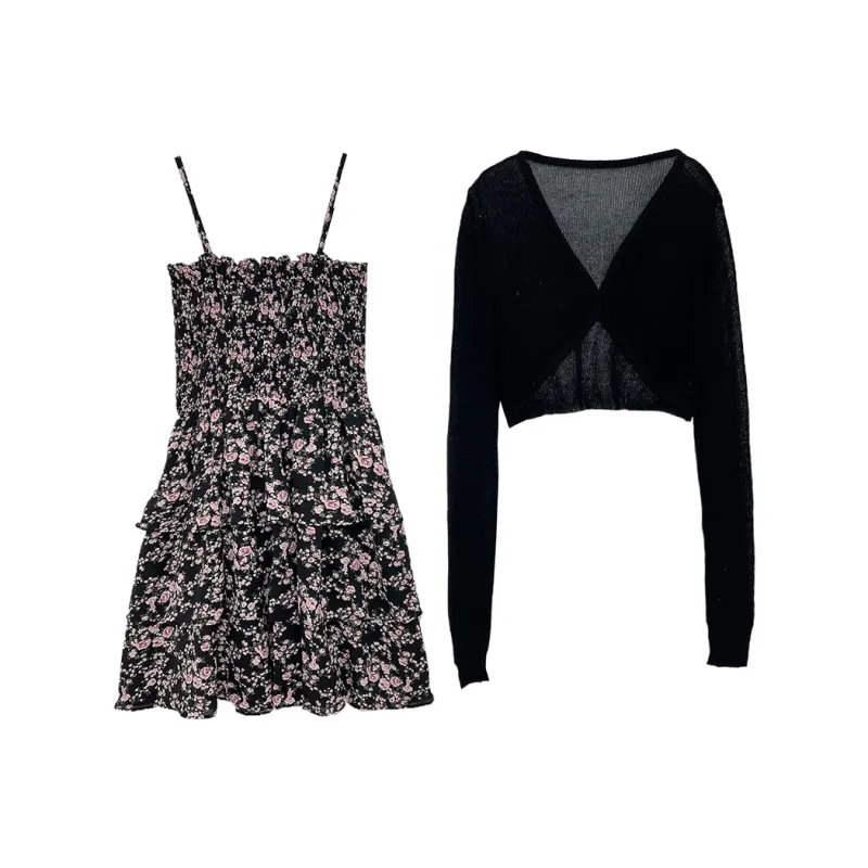 Icicofficial Two Piece Skirt Sets Women's-2