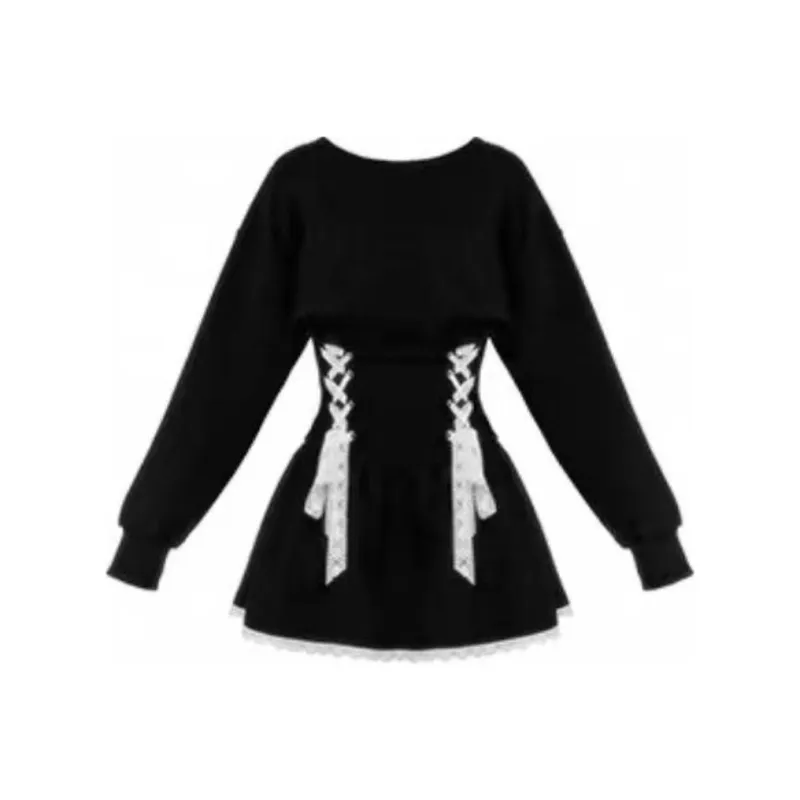 KEAB Long Sleeved Dresses Women's Black-0
