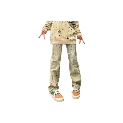 TLONELY1 Jeans Women's Yellow Mud