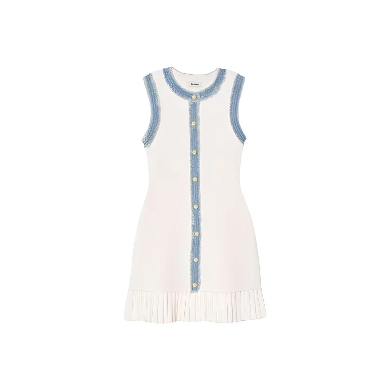 Sandro Knitted Mini Dress-0