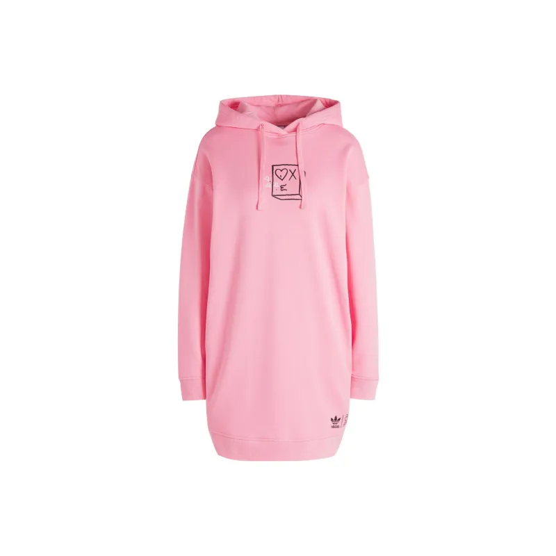 Adidas Casual Long Skirts Women's Blessing Pink-0
