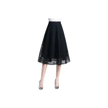 Cypress House Casual Long Skirts Women's Black
