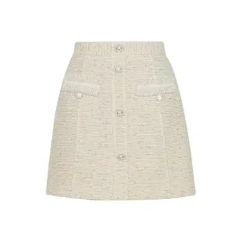 XG Casual Short Skirts Women's White