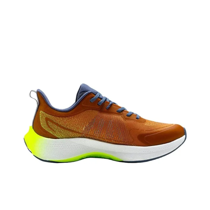 QIAODAN Flying Shadow 3.0 Anti Slip Wear Resistant Low Top Casual Running Shoes Men's Orange-1