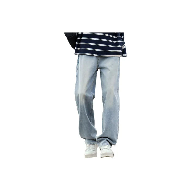 Warrior Huichao Riding The Wind Collection Jeans Unisex-49