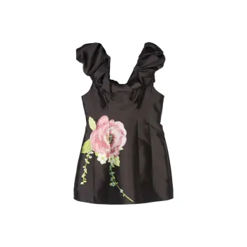 ALEMAIS SS24 Sleeveless Dress Women's Black