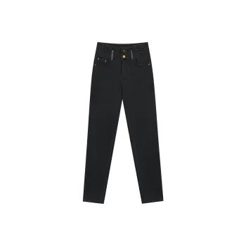ELF SACK Black High Rise Tight Fit Skinny Jeans Women's