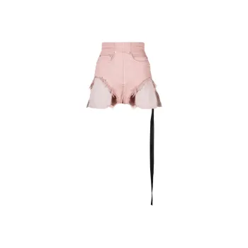Rick Owens DRKSHDW Denim Shorts Women's Pink