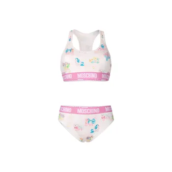 MOSCHINO Two-Piece Swimsuits Women's White