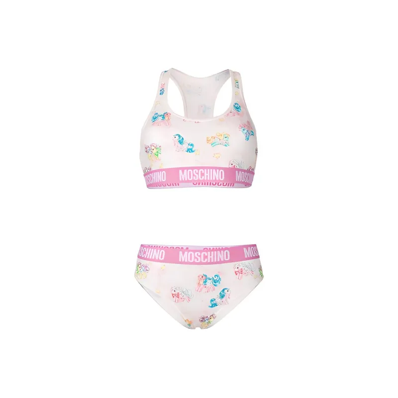 MOSCHINO Two-Piece Swimsuits Women's White-0
