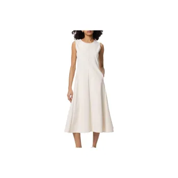 UNIQLO Sleeveless Dress Women's Ivory