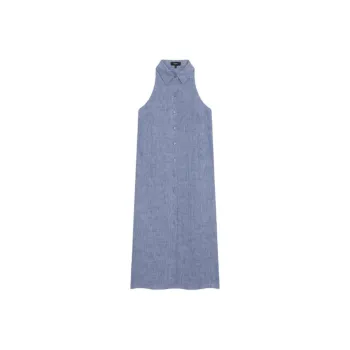 THEORY Sleeveless Dress Women's Indigo