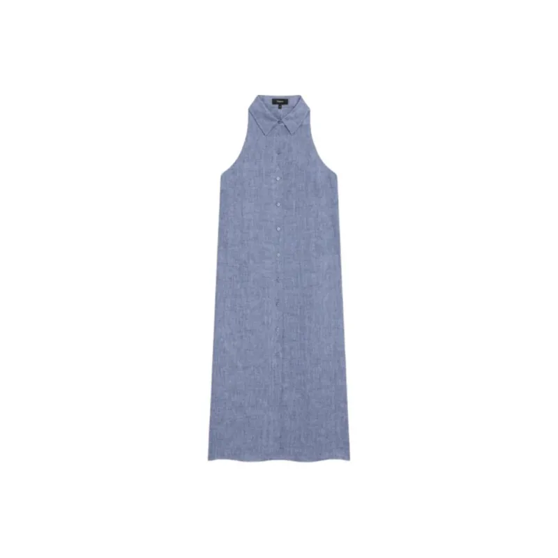 THEORY Sleeveless Dress Women's Indigo-0