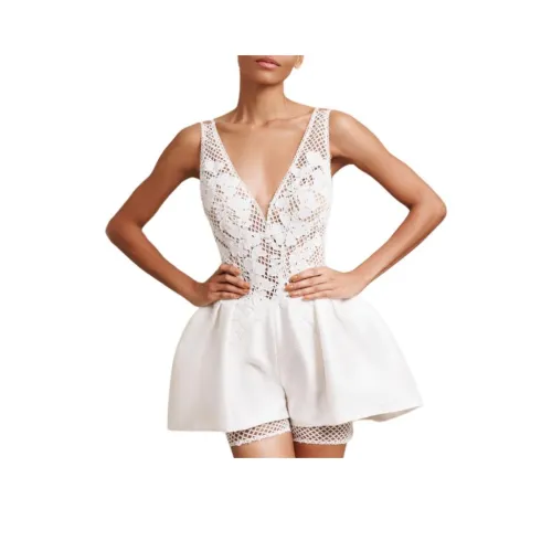 Gemy Maalouf Jumpsuit Women's White