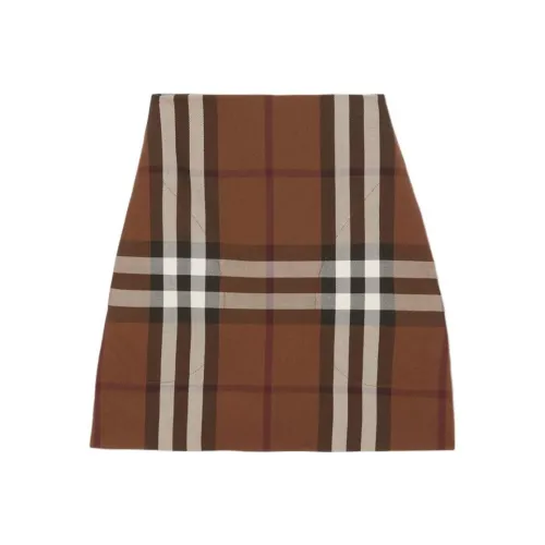 Burberry Check Jacquard Mini Skirt