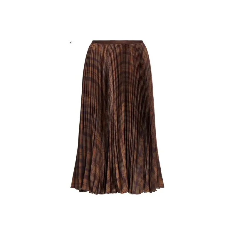Polo Ralph Lauren FW23 Casual Long Skirts Women's Multicolor-0