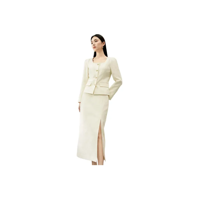 SENTUBILA Two Piece Skirt Sets Women's Cold Jade-0