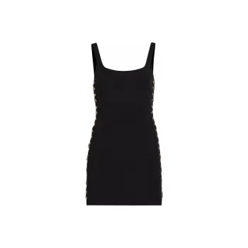 MICHAEL KORS SS24 Sleeveless Dress Women's Black