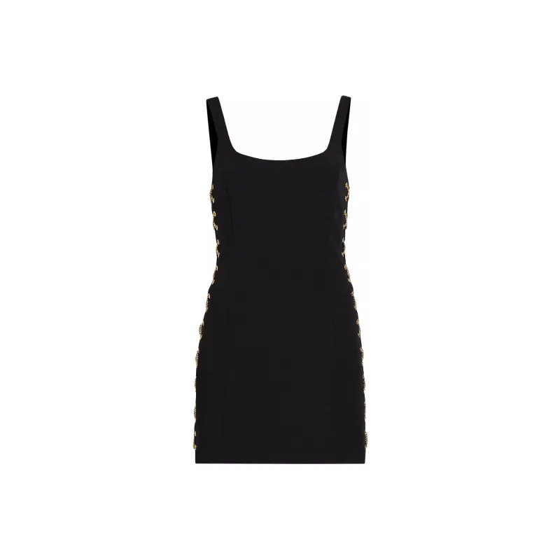MICHAEL KORS MMK SS24 Sleeveless Dress Women's Black-0