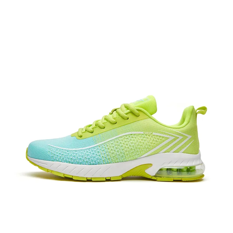 VOIT Running Shoes Unisex Low Top Neon Green/Lake Green-0