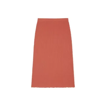 THEORY Casual Long Skirts Women's Deep Coral