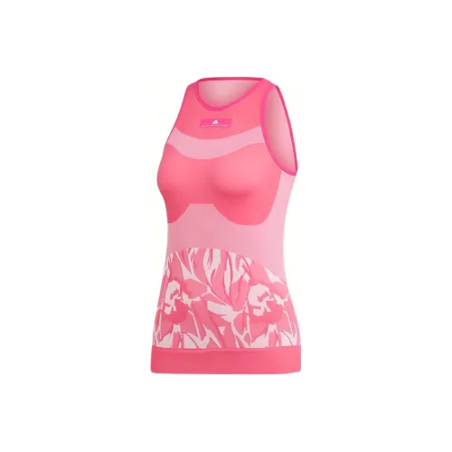 Adidas Sleeveless Sports Shirts Women's Pink