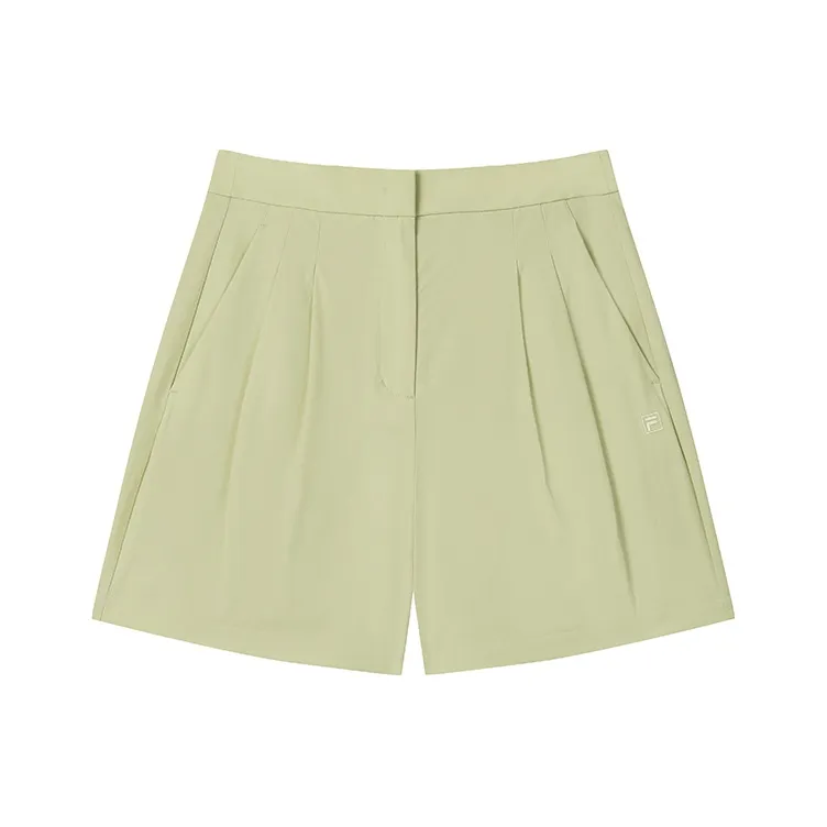 FILA Casual Shorts Women's Mustard Yellow-0