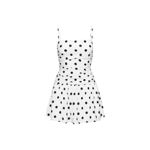 PRINCESS POLLY SAVENNAH RUCHED MINI DRESS Slip Dresses Women's Multi/Multicolor