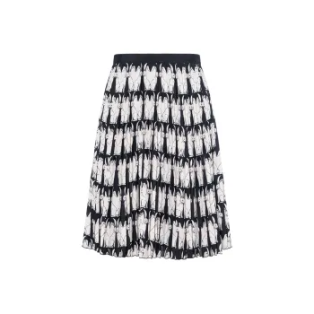 Burberry SS23 The Year Of The Rabbit Casual Short Skirts Women's Multicolor