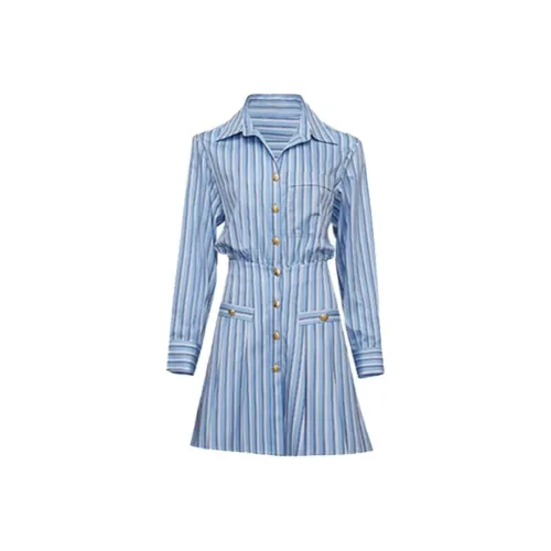 ABCMININ Long Sleeved Dress Women's Image Color