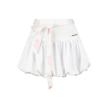 AYF Casual Short Skirts Women's White