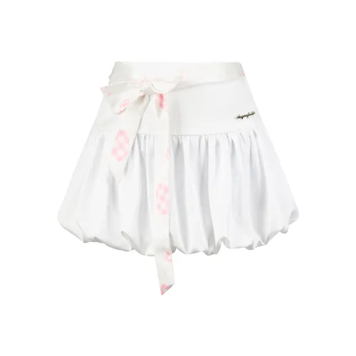 AYF Casual Short Skirts Women's White