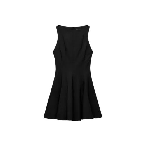 ZARA Valentine's Day Collection SS25 Sleeveless Dress Women's Black