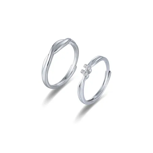 Right Hand Waiting S925 Silver Rings Unisex