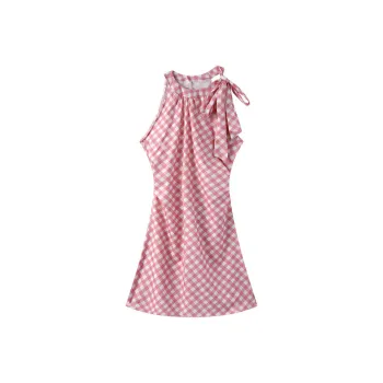 GOSO Sleeveless Dress Women's Pink