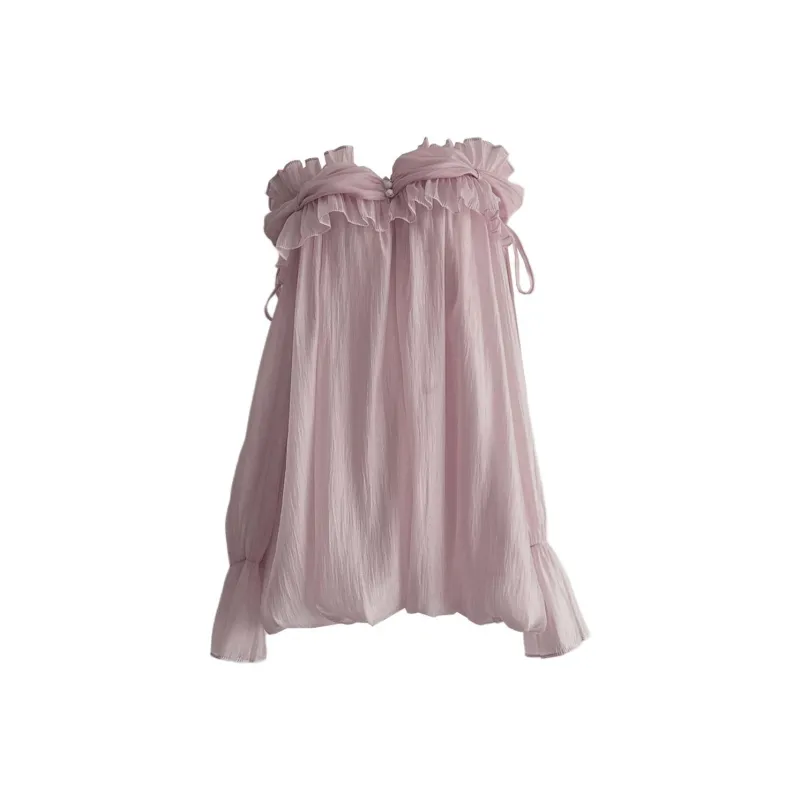 TURN UP Long Sleeved Dresses Women's-0