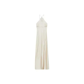 Patrizia Pepe Halterneck Maxi Dress