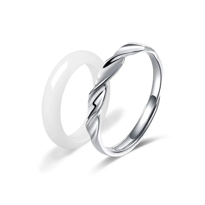Kowloonko Bodhi Root Rings Unisex-1