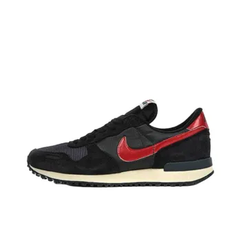 Nike Air Vorte Anti Slip Wear Resistant Low Top Casual Shoes Women's Black Red