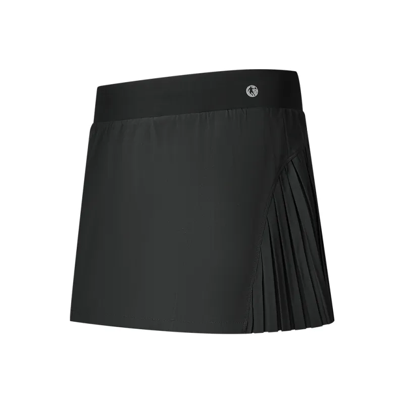 QIAODAN Casual Short Skirts Women's Black-0