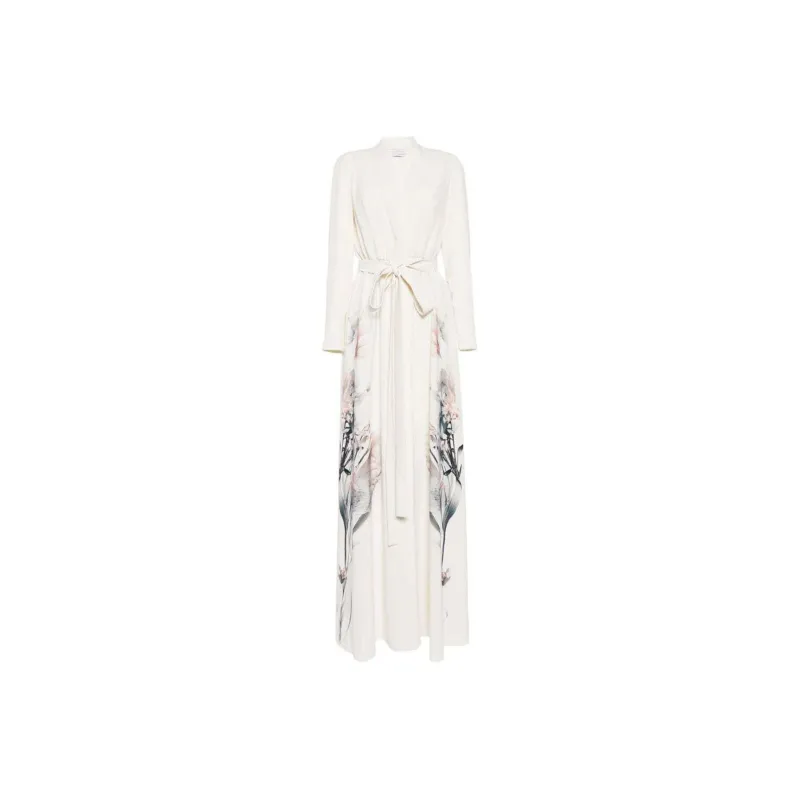 Saiid Kobeisy Floral print Kaftan Dress-0