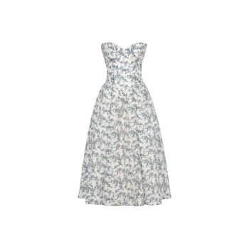 HOUSE OF CB BENNETT Sleeveless Dress Women's Porcelain Print