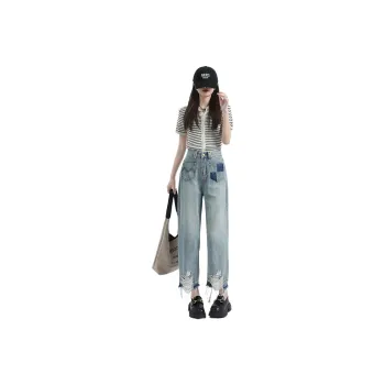HELEH Jeans Women's Vintage Blue