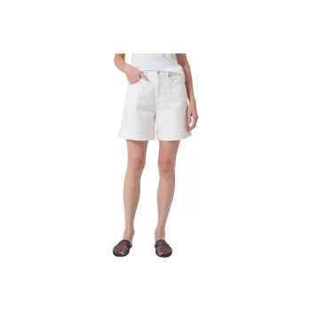 AGOLDE Denim Shorts Women's Warm White