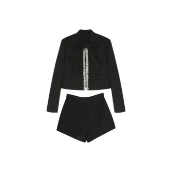 Summer Hooray Casual Suit Women's Black