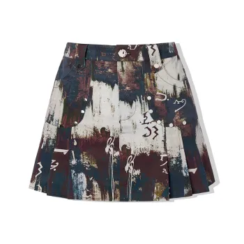 LA CRAWFISH Casual Short Skirts Women's