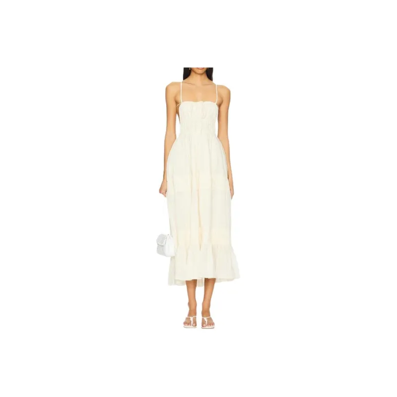 FREE PEOPLE Slip Dress Women's Ivory White-0