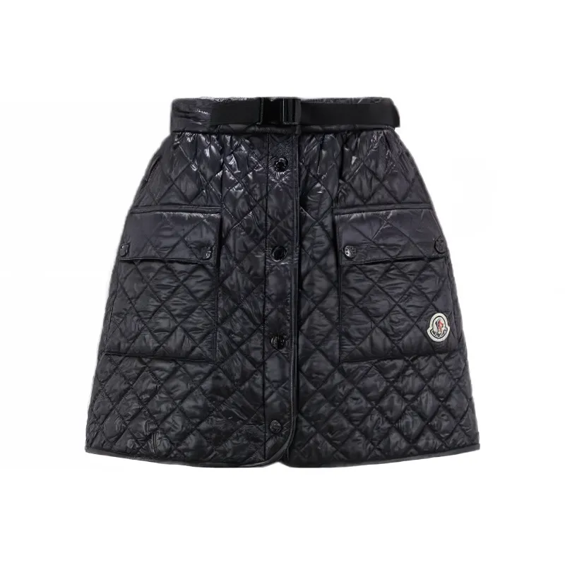 Moncler Casual Short Skirts Women's Black-0