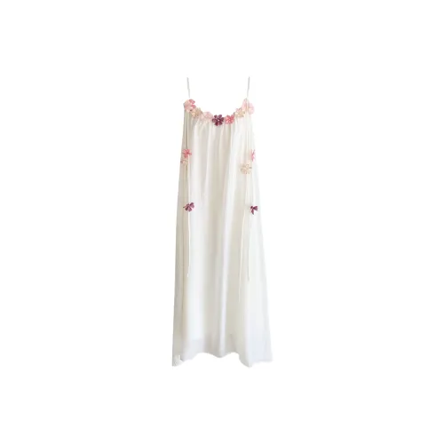 Udon House Slip Dress Women's Apricot